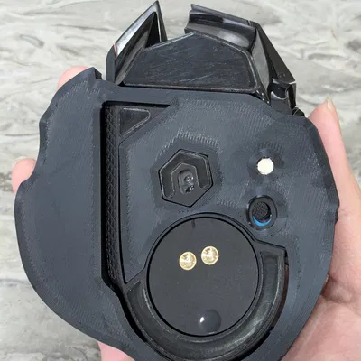 Mod chuột Logitech G502 Lightspeed — kê ngón út & áp út (v2)