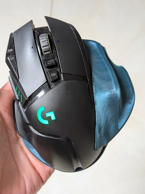Mod chuột Logitech G502 Lightspeed — kê ngón út & áp út (v2) - Image 6