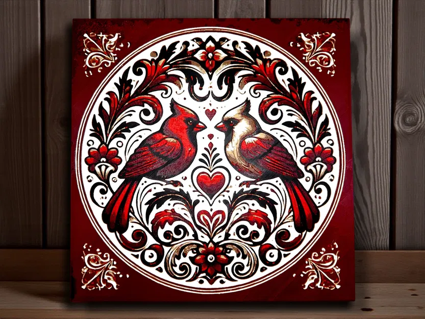 Cardinals of Devotion - Hueforge - Image 1