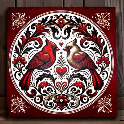 Cardinals of Devotion - Hueforge