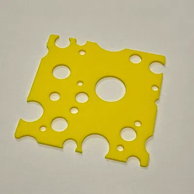 Lát phô mai Swiss lỗ (hình vuông)