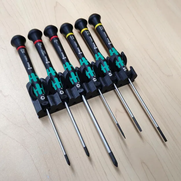 Giá treo Wera Kraftform Micro Screwdriver Rack - Image 1