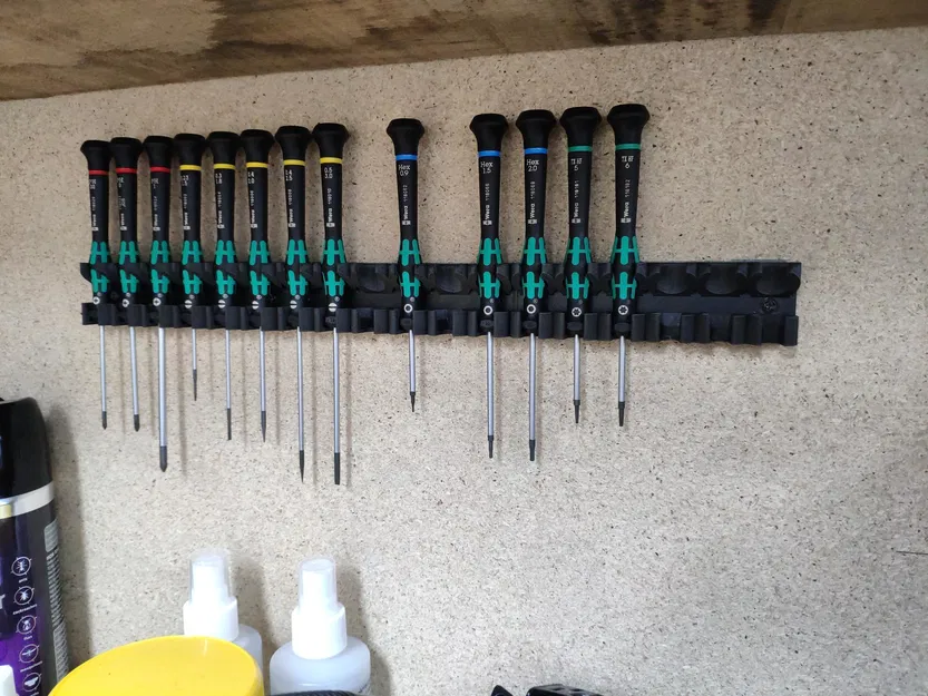 Giá treo Wera Kraftform Micro Screwdriver Rack - Image 4