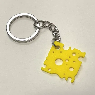 Móc khóa Phô mai Swiss / Phô mai lỗ (Holey) – Remix