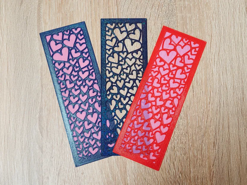Bookmark trái tim (Bookmarks with hearts) - Image 1