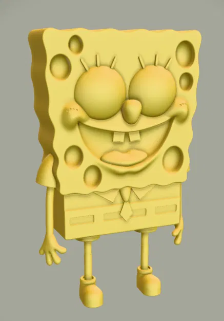Spongebob (mẫu AI tạo bằng hyper3d.ai) - Image 2
