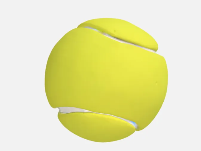 Bóng Tennis (Tennis ball) nhiều màu - Image 1