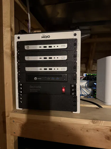 Giá đỡ PSU EliteDesk G2/G3 cho rack 10 inch 1.5U - Image 1