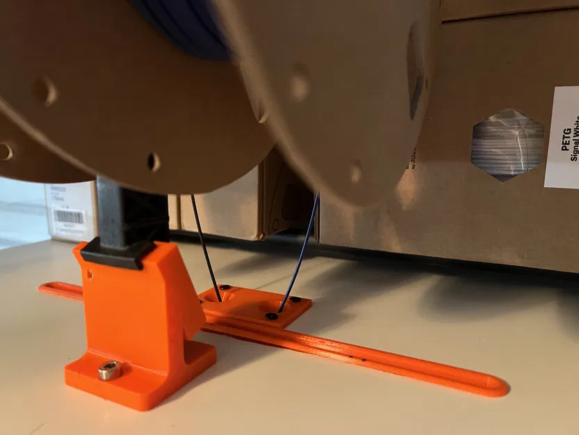 Adapter dẫn 2 filament sang Bowden Tube cho Lack Enclosure - Image 1