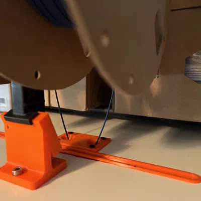 Adapter dẫn 2 filament sang Bowden Tube cho Lack Enclosure