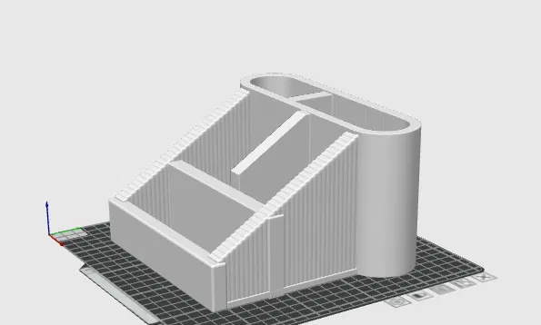 Khay Tổ Chức Full Size Vân Gân (Ribbed Full Size Organizer) - Image 2