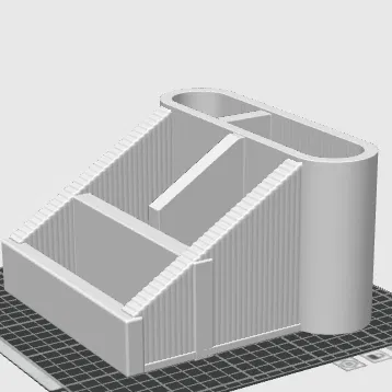 Khay Tổ Chức Full Size Vân Gân (Ribbed Full Size Organizer)