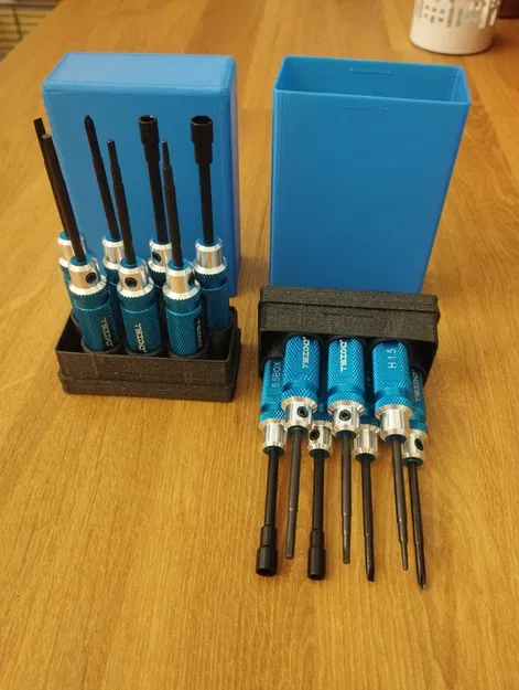 Hộp đựng tua vít RC (RC screwdriver box) cho bộ YSIDO 7 món - Image 1