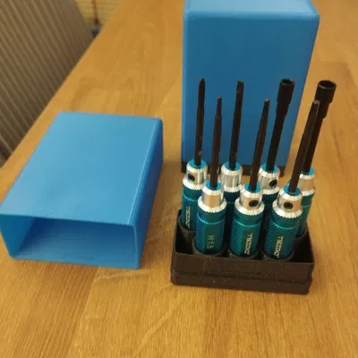 Hộp đựng tua vít RC (RC screwdriver box) cho bộ YSIDO 7 món