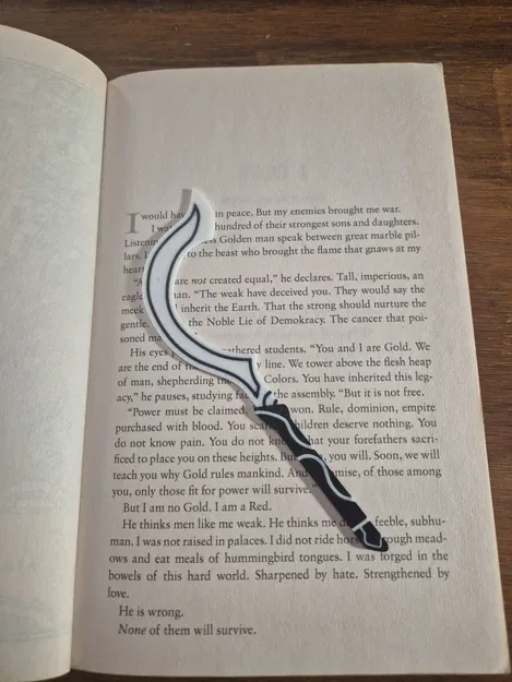 Bookmark slingblade Red Rising - Image 1