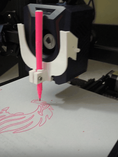 Anycubic Kobra 2 Neo - Pen Holder Snap Fit Dễ Gắn (Kèm Adapter Bút Nhỏ)