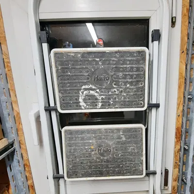 2 Ladder braket / 2 Stufige Leiter Tritt Haltewinkel