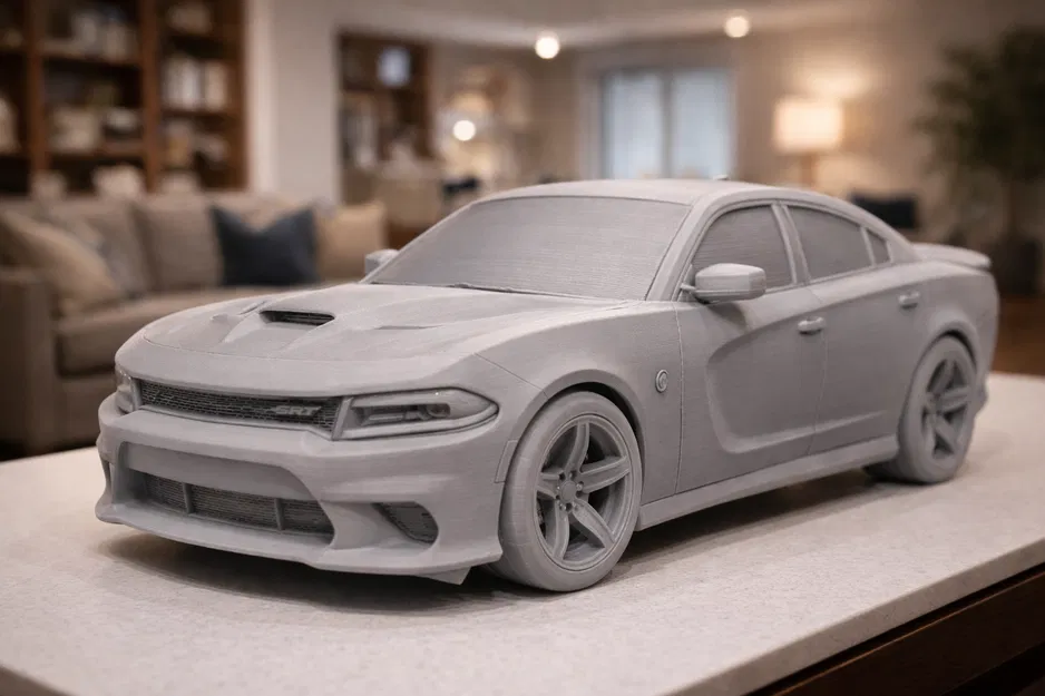 Mô hình 3D Dodge Charger - Image 1