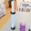 Chân Nến Đầu Lâu Xếp Dọc (Vertical Skulls Candleholder) - Thumbnail 8