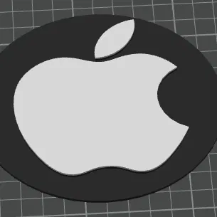 Logo Apple cho văn phòng hoặc xưởng làm việc