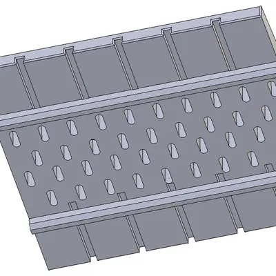 Nắp thoát nước (drainage cover) đơn giản để in