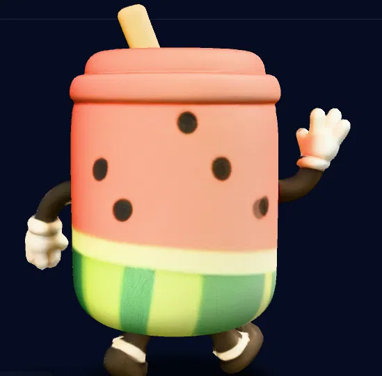 Người dưa hấu đá bào (Watermelon Slush Man) - Image 3