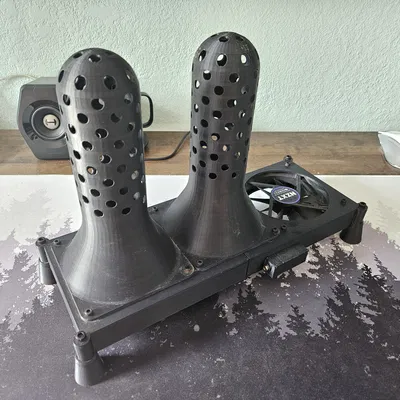 Máy sấy giày dùng 3 quạt 120mm