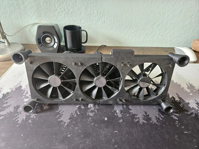 Máy sấy giày dùng 3 quạt 120mm - Image 3