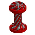 Quân Hậu Cờ Vua Spiral Fidget Đường Kính 1.75" - Thumbnail 1