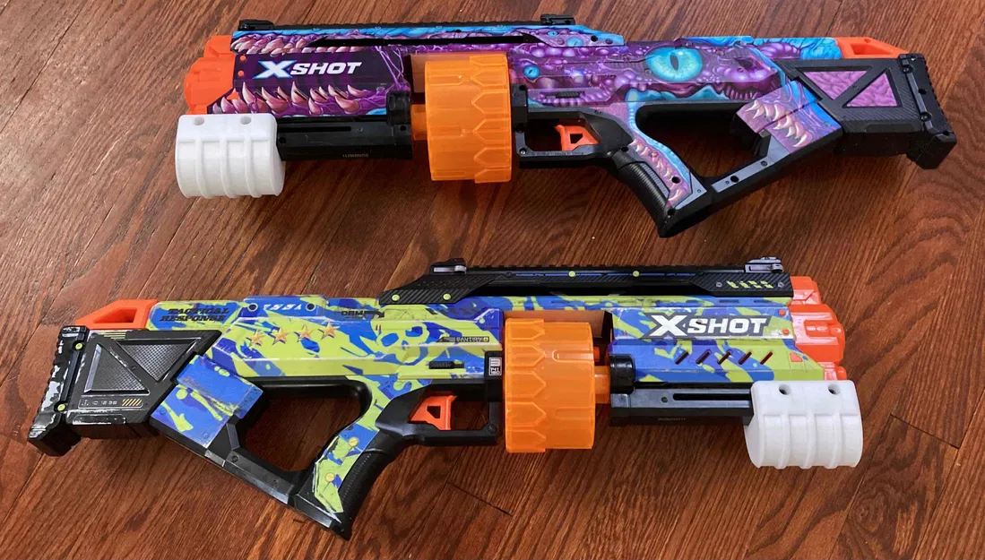 Tay cầm Pump Action cho Zuru Xshot Last Stand (Skins) kiểu Shotgun - Image 2