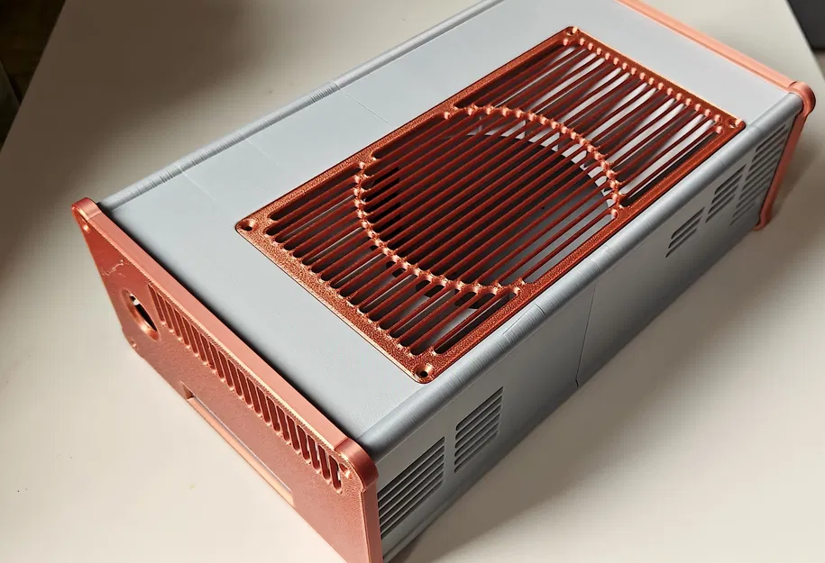 Case BC250 AMD v3 cho nguồn HP server PSU, HDD 2.5 và USB hub - Image 1