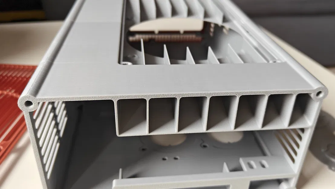 Case BC250 AMD v3 cho nguồn HP server PSU, HDD 2.5 và USB hub - Image 2