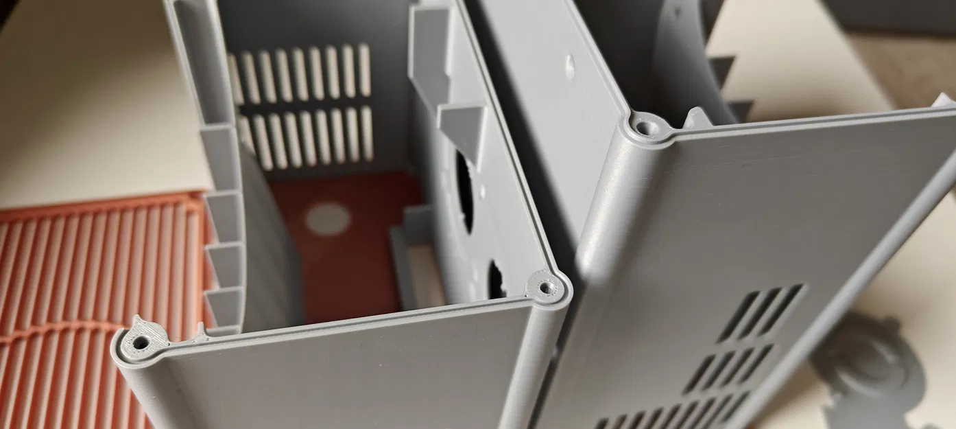 Case BC250 AMD v3 cho nguồn HP server PSU, HDD 2.5 và USB hub - Image 3