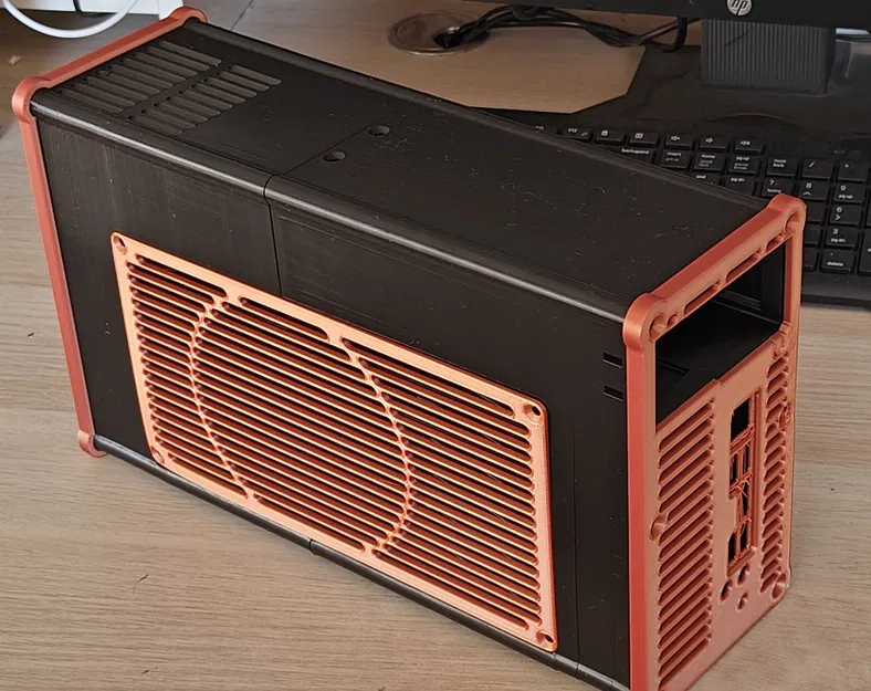 Case BC250 AMD v3 cho nguồn HP server PSU, HDD 2.5 và USB hub - Image 16