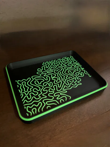 Khay EDC – Họa tiết Abstract Pattern - Image 1