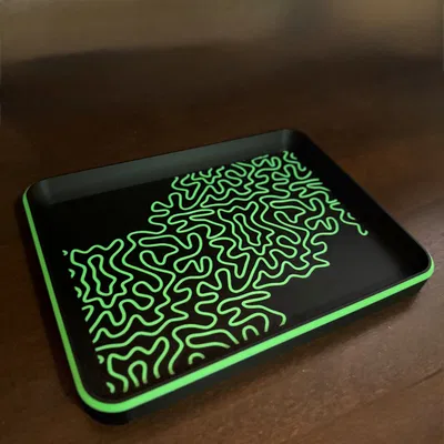 Khay EDC – Họa tiết Abstract Pattern