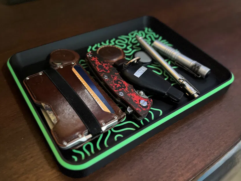 Khay EDC – Họa tiết Abstract Pattern - Image 2