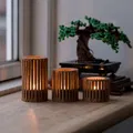 Chân nến tealight kiểu cột La Mã đổ nát - Thumbnail 1
