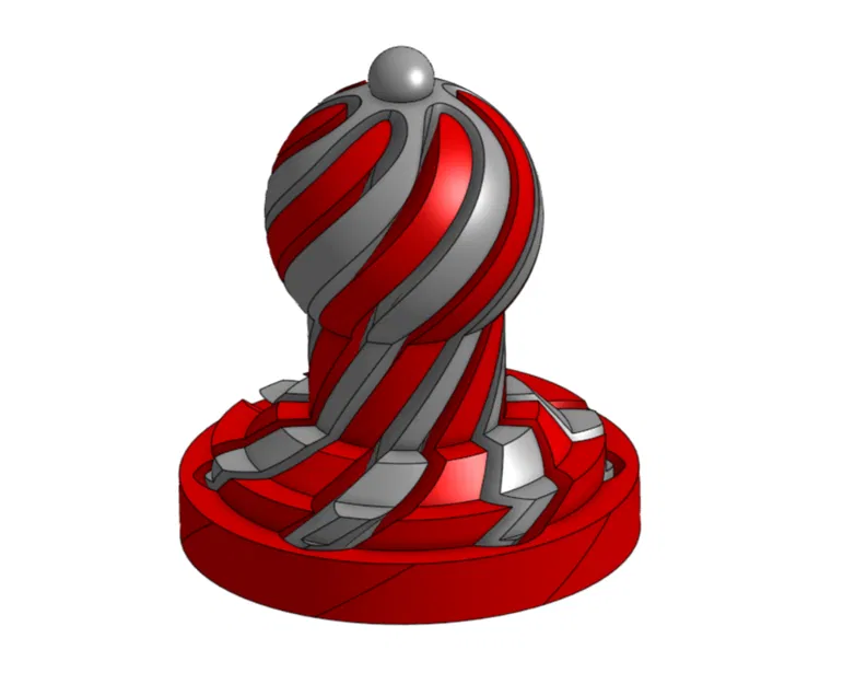 Bộ quân cờ "1.75" Spiral Fidget (Chess Pieces) - Image 2