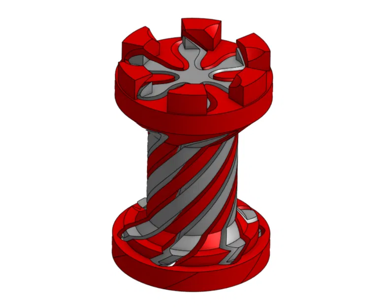 Bộ quân cờ "1.75" Spiral Fidget (Chess Pieces) - Image 8