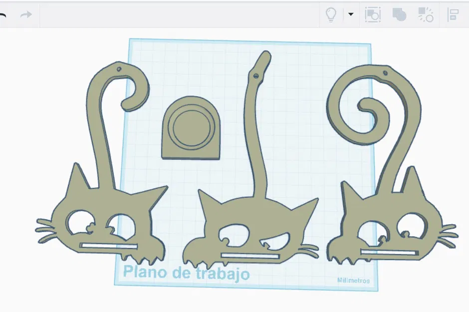 Three Wall CATS - Giá treo tường đựng nến tea-candle - Image 12