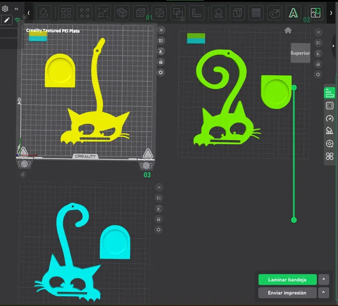 Three Wall CATS - Giá treo tường đựng nến tea-candle - Image 13
