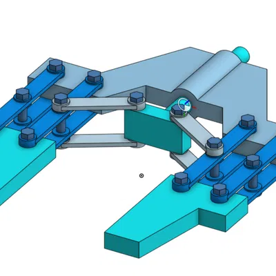 Robot Gripper - Gripper Cơ Khí Tĩnh Trưng Bày