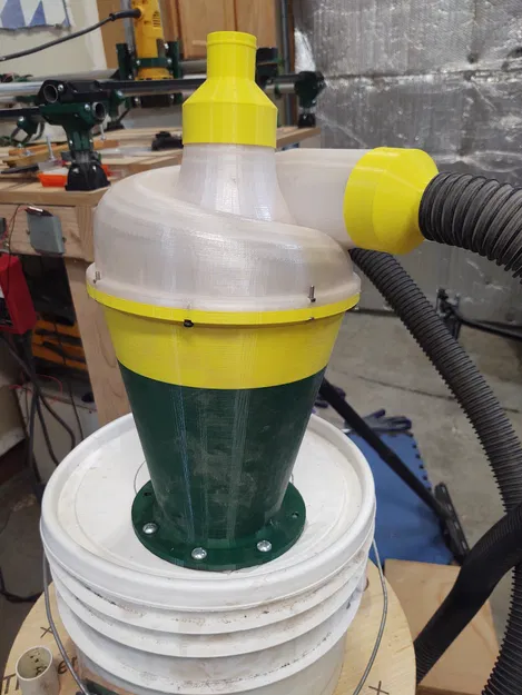 Cyclone Dust Collector (Lốc xoáy thu bụi) cho shop vac - Image 1