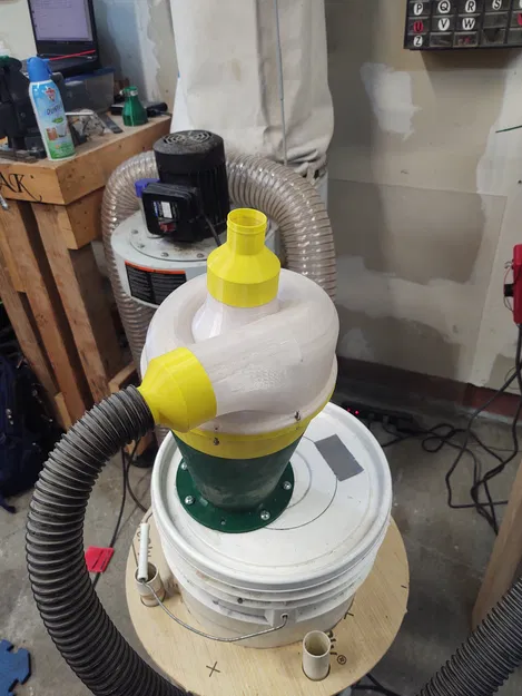 Cyclone Dust Collector (Lốc xoáy thu bụi) cho shop vac - Image 2