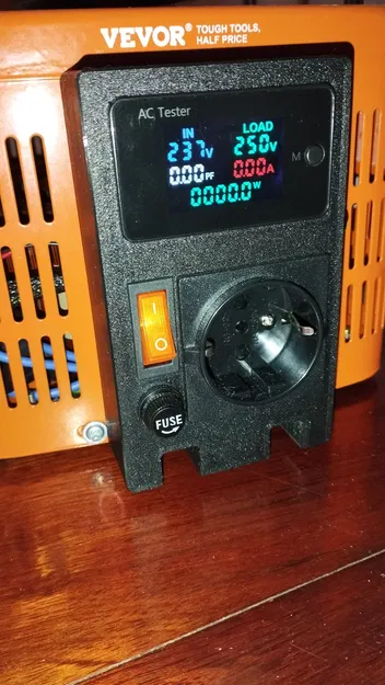 Vevor Variac - Vỏ biến áp tự ngẫu chỉnh điện áp (auto variable voltage transformer) - Image 6