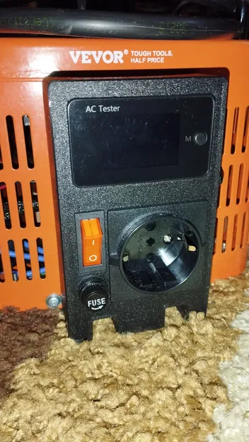 Vevor Variac - Vỏ biến áp tự ngẫu chỉnh điện áp (auto variable voltage transformer) - Image 8