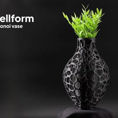 Cellform - Bình hoa Voronoi