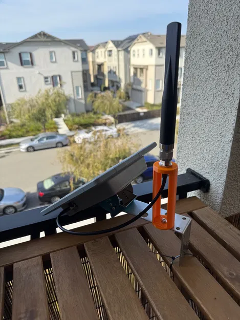 Trụ nâng (Riser/Mast) cho anten dùng N-Type Connector - Image 1