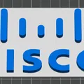 Bảng hiệu Cisco cho văn phòng hoặc xưởng, có chân đế - Thumbnail 1